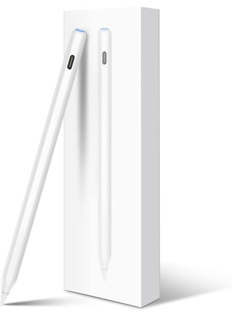 HATOKU Pencil 2nd Generation for iPad: Magnetic Wireless Charging, USB-C Fast Charge, Palm Rejection - Image 1